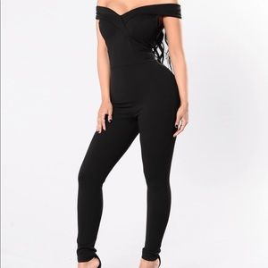 Off Shoulder Jumpsuit